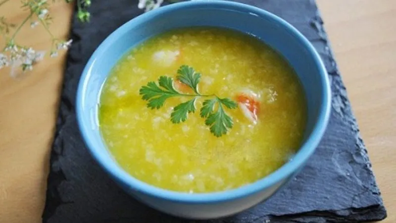 Cháo đu đủ xanh cho bé ăn dặm - món ăn giàu dinh dưỡng và thơm ngon