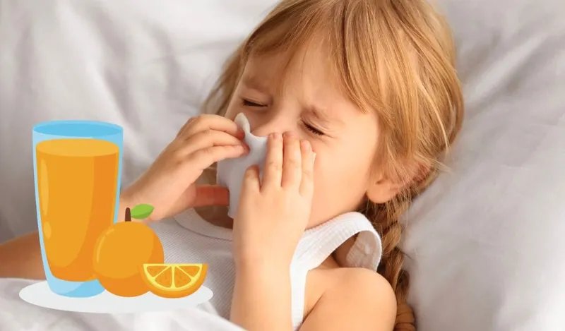 Uống nước cam có tốt cho sức khỏe của trẻ?
