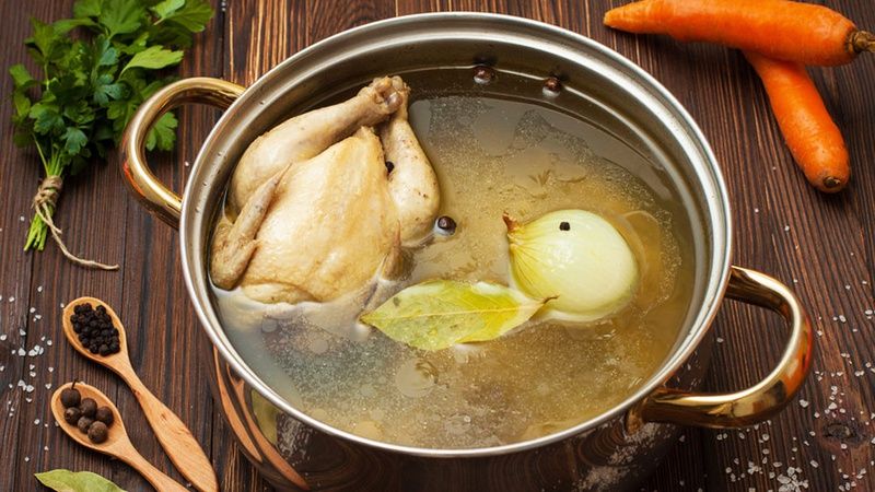 Cách nấu nước dashi gà thơm ngon tại nhà
