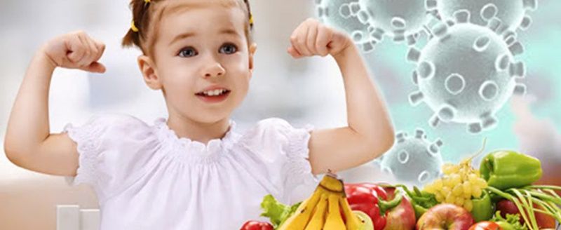 Tăng cường sức đề kháng cho trẻ em trong thời điểm giao mùa và dịch covid-19