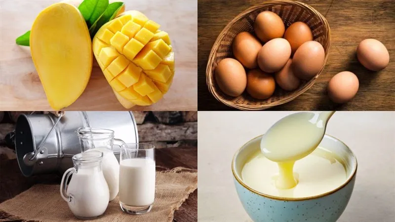 Bánh flan xoài cho bé ăn dặm - món ăn giàu dinh dưỡng và thơm ngon