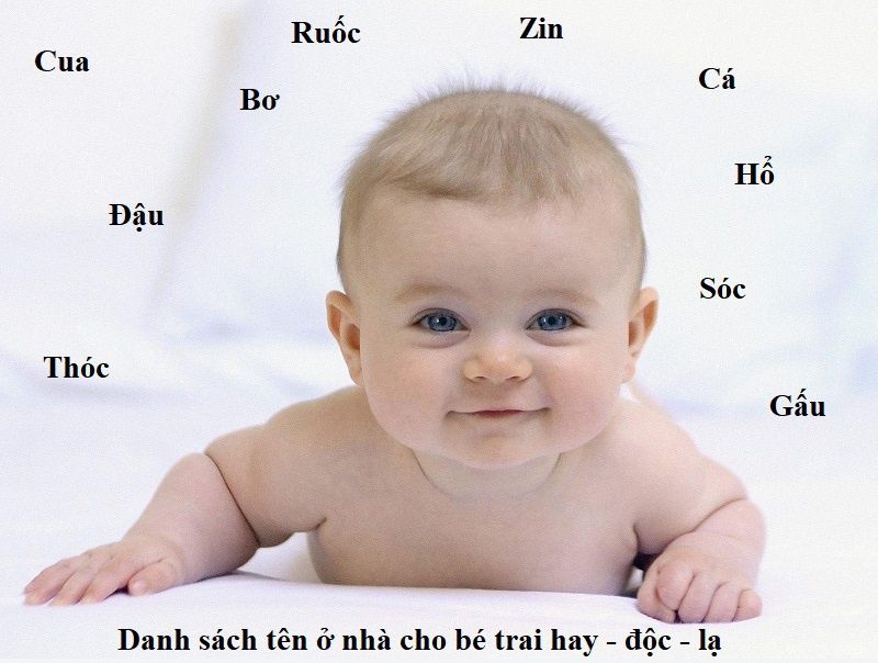 Tên ở nhà cho bé trai - gợi ý những tên ở nhà cực hay và ý nghĩa