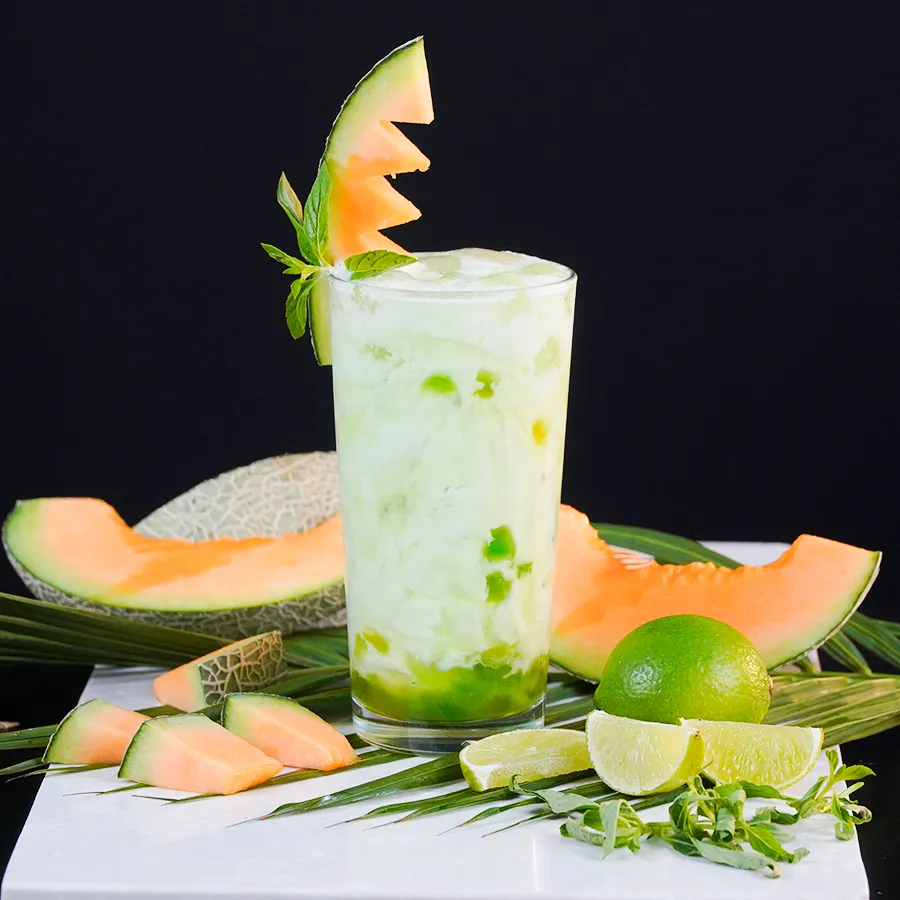 Sữa Chua Lắc Dưa Lưới • Golden Farm