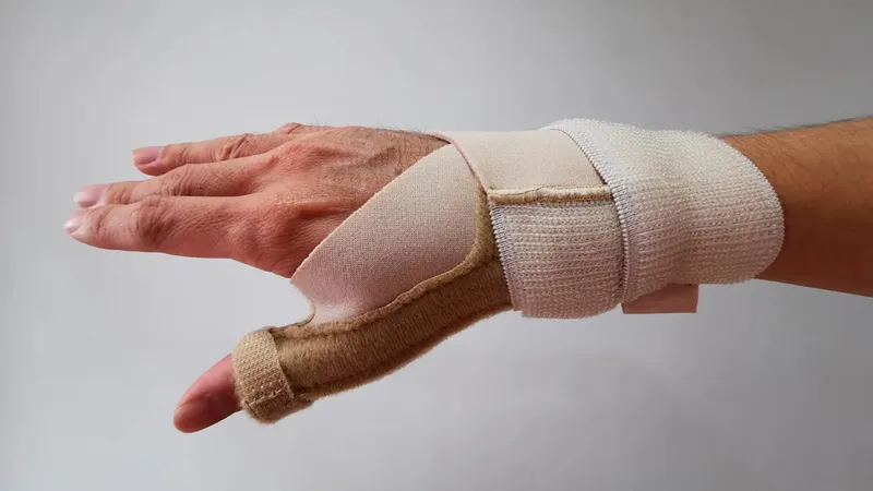 Nắn chỉnh và cố định đúng cách kết hợp vật lý trị liệu giúp ngón tay cái phục hồi chức năng hiệu quả 