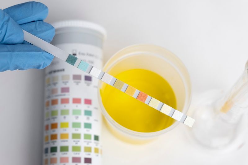Minh hoạc que thử tiểu đường bằng nước tiểu hỗ trợ theo dõi glucose tại nhà