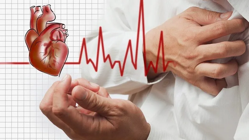 Hình minh họa biến chứng tim mạch do tăng huyết áp