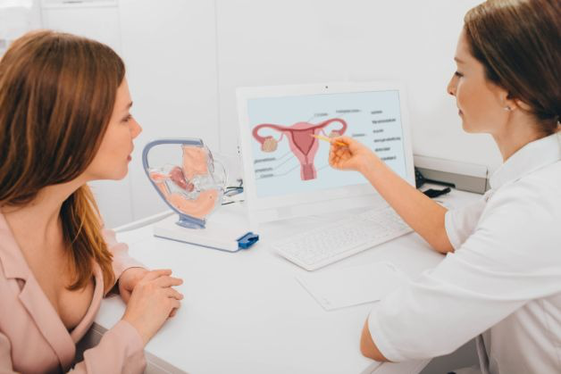 Thăm khám chuyên gia để đánh giá tình trạng tử cung