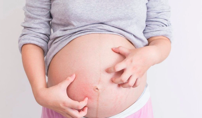 Thai nhi 38 tuần tuổi đã phát triển hoàn thiện và nằm sâu trong vùng xương chậu của mẹ