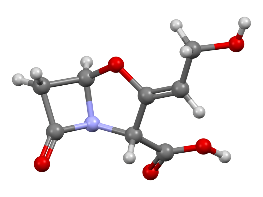 Cấu trúc hoá học của Acid clavulanic