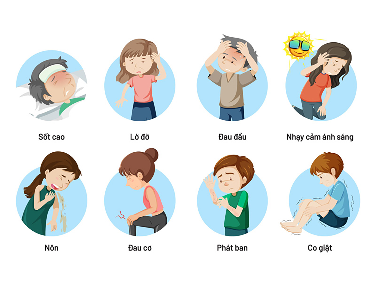 Những triệu chứng của viêm màng não