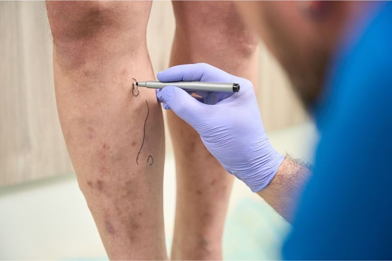 Hình minh họa thực hiện các động tác xoa bóp chân nhẹ nhàng và đúng hướng