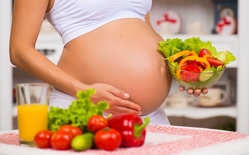Nguyên tắc ăn uống khi mang thai