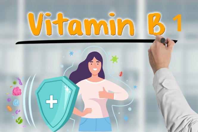 Vitamin B1 giúp duy trì hệ miễn dịch khỏe mạnh.