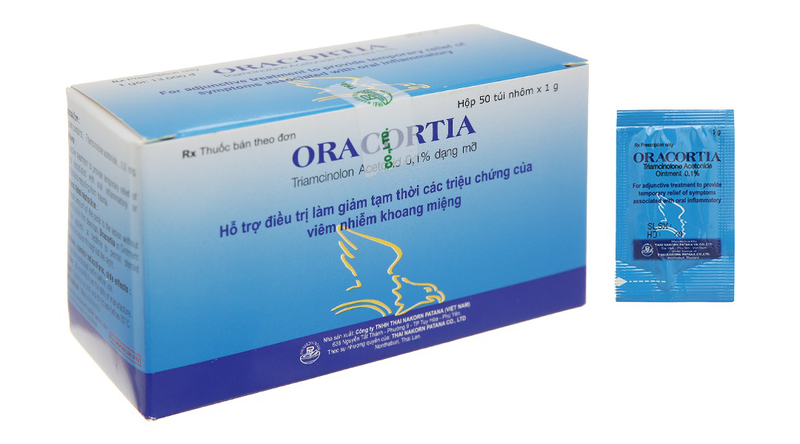 Không sử dụng Oracortia cho các tổn thương lở loét do nhiễm nấm hoặc virus 