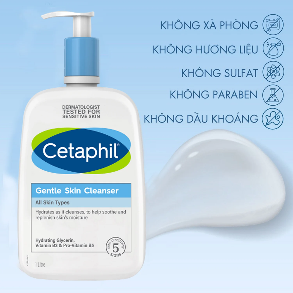 Sữa rửa mặt Cetaphil Gentle Skin Cleanser được ưa chuộng nhờ dịu nhẹ an toàn cho mọi loại da. Cùng khám phá sản phẩm này có tốt không nhé!