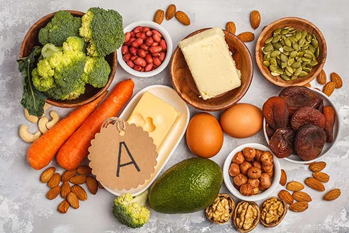 Vitamin A tốt cho mắt