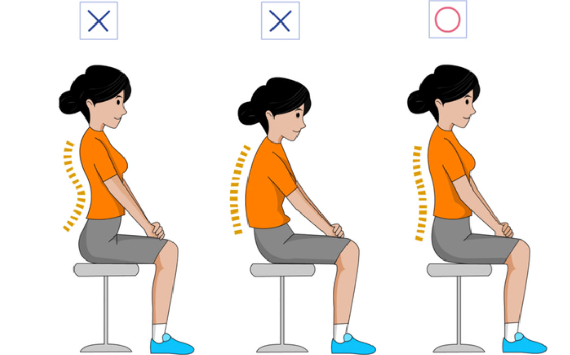 Ngồi và làm việc sai tư thế cũng là nguyên nhân gây đau nhức toàn thân