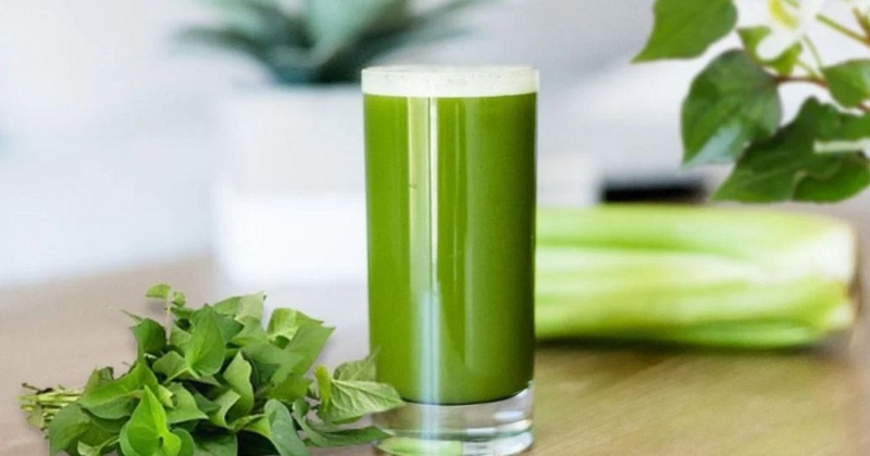 Tác dụng tuyệt vời của nước ép diếp cá đối với bà bầu