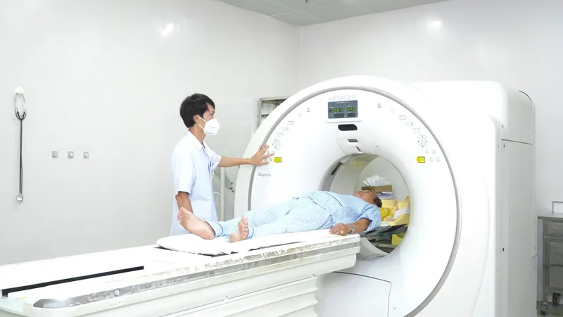Kỹ thuật chụp CT Scan đóng vai trò quyết định trong việc phân chia giai đoạn và tiên lượng thời gian sống