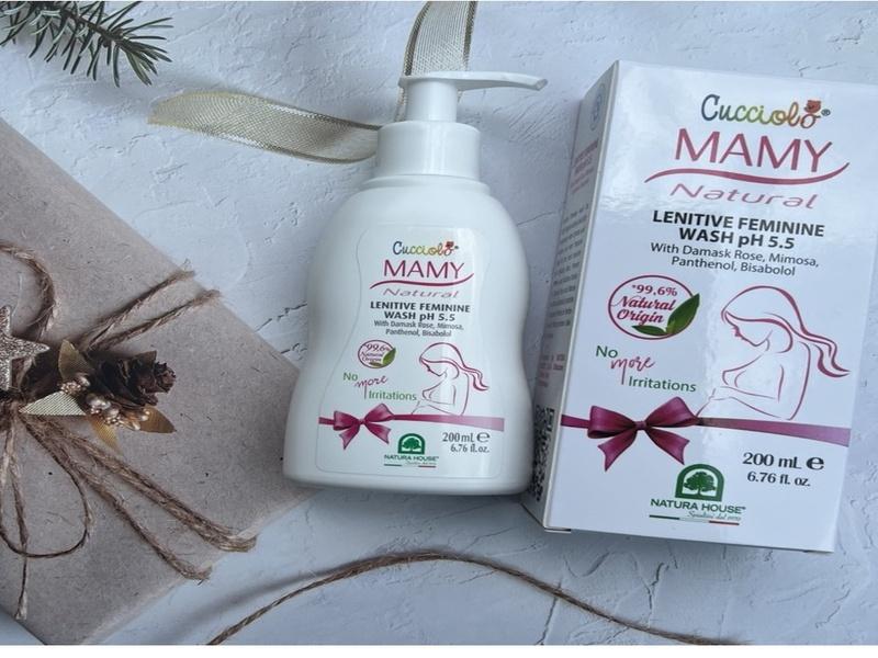 Dung dịch vệ sinh Cucciolo Mamy Natural Lenitive Feminine Wash