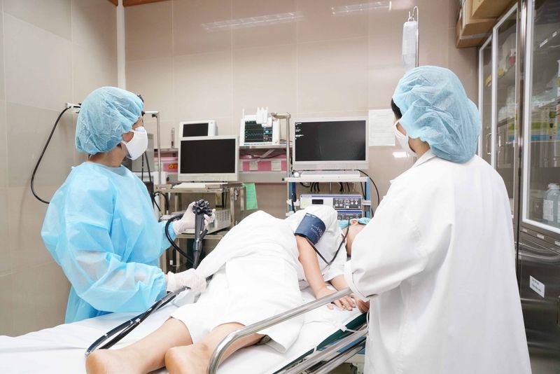 Hình minh họa niêm mạc trực tràng quan sát qua ống soi mềm – Nguồn: Sưu tầm