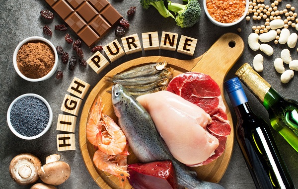 Không ăn quá nhiều thực phẩm giàu purin để phòng ngừa bệnh gout