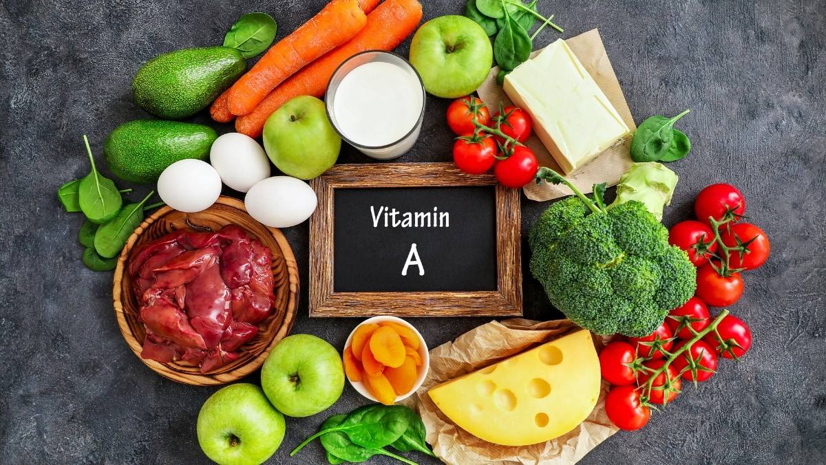 Các loại thực phẩm bổ sung vitamin A.