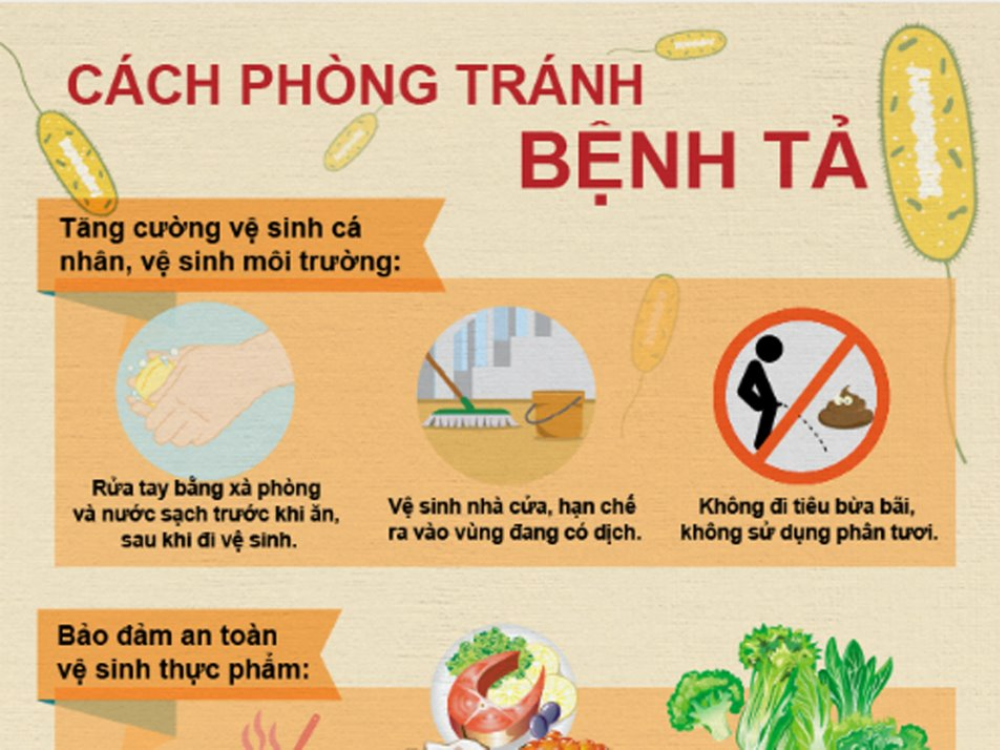 Cách phòng tránh bệnh tả