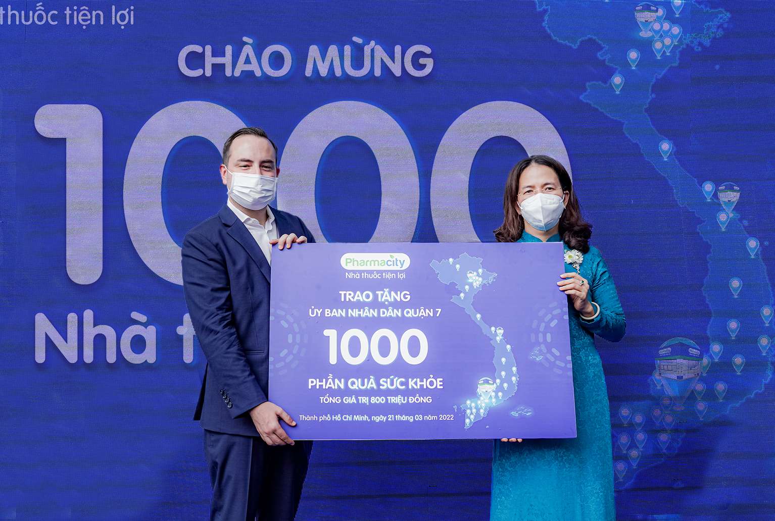 Pharmacity khai trương nhà thuốc thứ 1,000 tại TP.HCM, đánh dấu cột mốc lớn, hướng đến mục tiêu 5,000 nhà thuốc toàn quốc vào năm 2025.