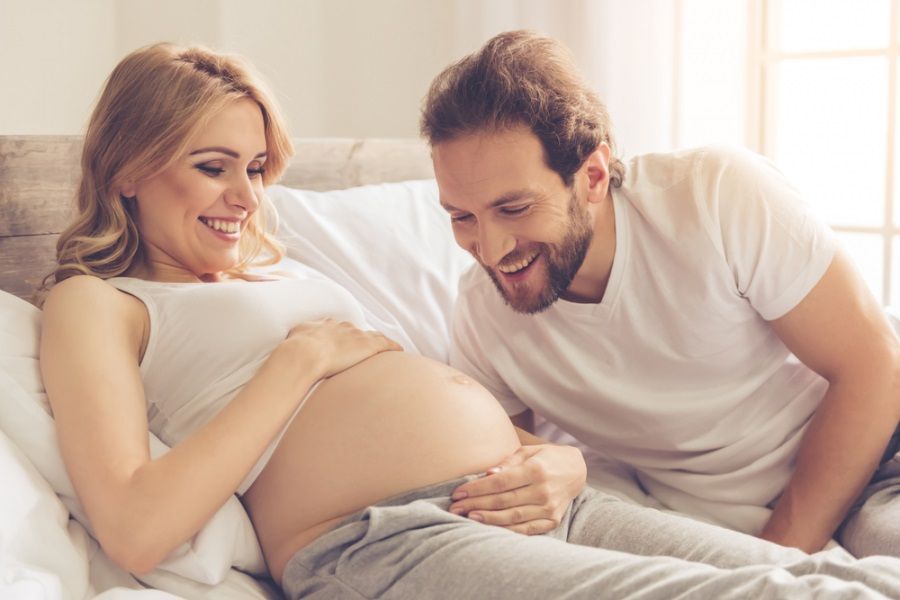 Môi trường sống trong lành và thơm mát giúp cả mẹ và bé cảm thấy thư thái hơn 