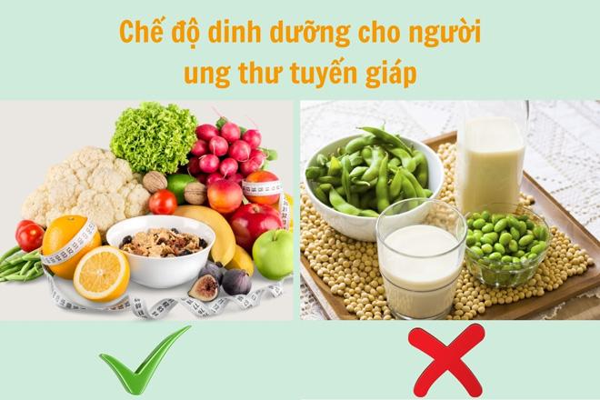 Người bệnh ung thư tuyến giáp nên ăn gì?