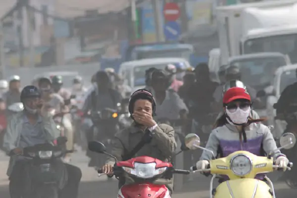 Ô nhiễm không khí là một trong các nguyên nhân gây viêm phế quản