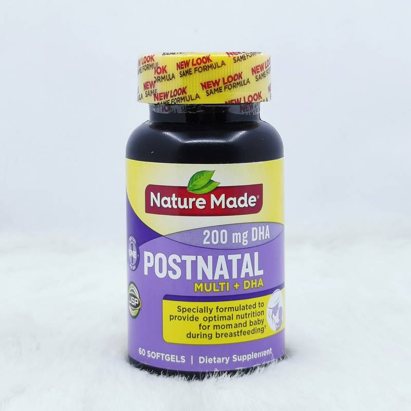 Vitamin Postnatal Multi DHA Nature Made của Mỹ