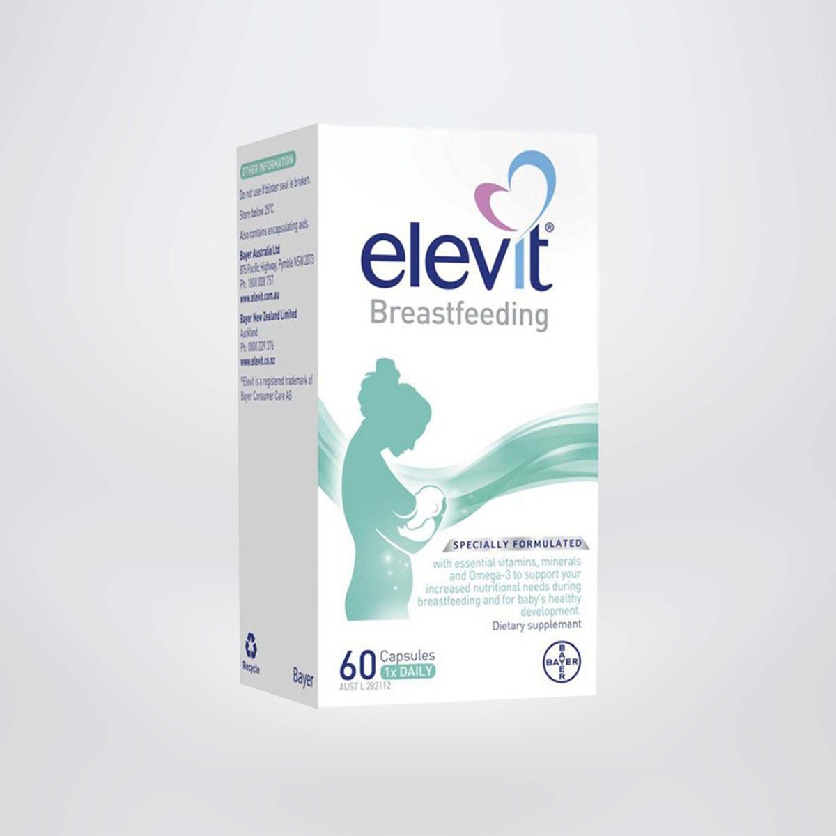 Bayer Elevit Breastfeeding là vitamin tổng hợp dành cho phụ nữ sau sinh từ Úc