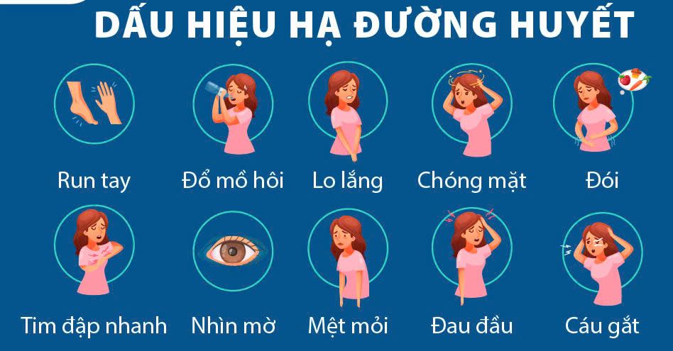 Hạ đường huyết là tác dụng phụ phổ biến và nguy hiểm nhất cần được nhận biết sớm 