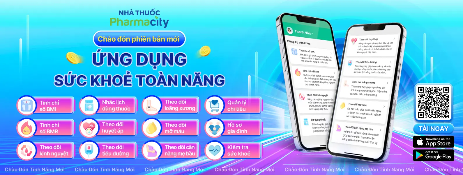 LP giới thiệu tính 9 năng mới - Main Banner