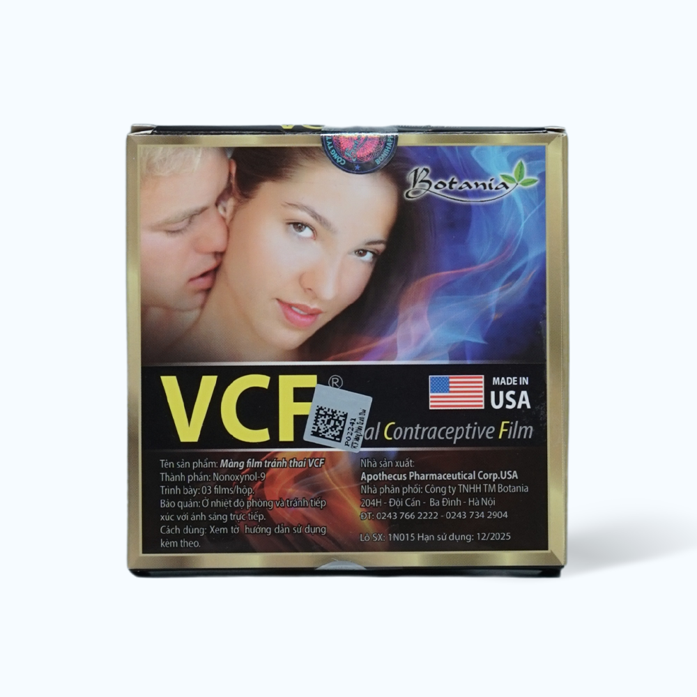 Mua màng phim tránh thai VCF tại Pharmacity