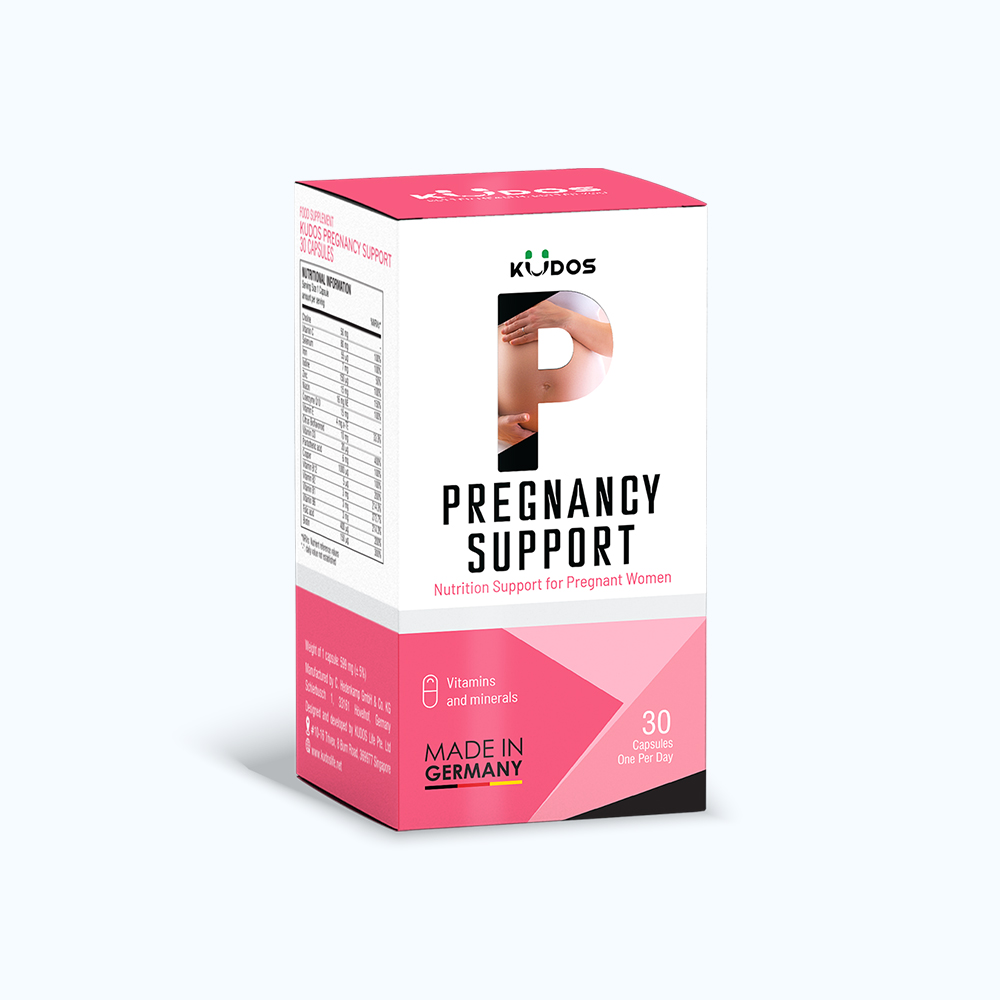 Viên uống Kudos Pregnance bổ sung vitamin, khoáng chất cho bà bầu (Hộp 30 viên)