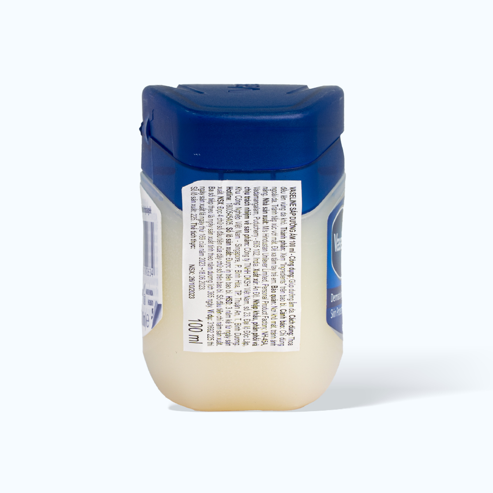 Sáp dưỡng ẩm Vaseline Pure Petroleum Jelly Original (100ml)