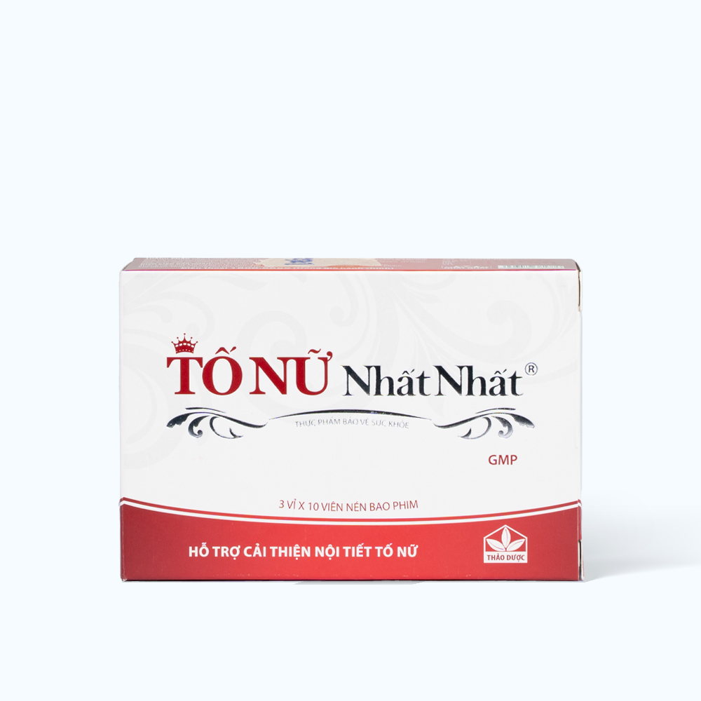 Viên uống Tố Nữ Nhất Nhất điều hòa kinh nguyệt (Hộp 3 vỉ x 10 viên)