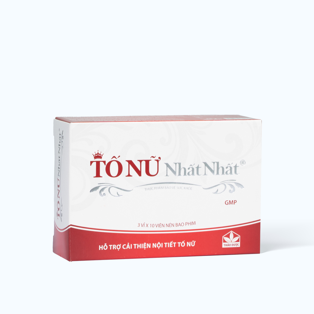 Viên uống Tố Nữ Nhất Nhất điều hòa kinh nguyệt (Hộp 3 vỉ x 10 viên)