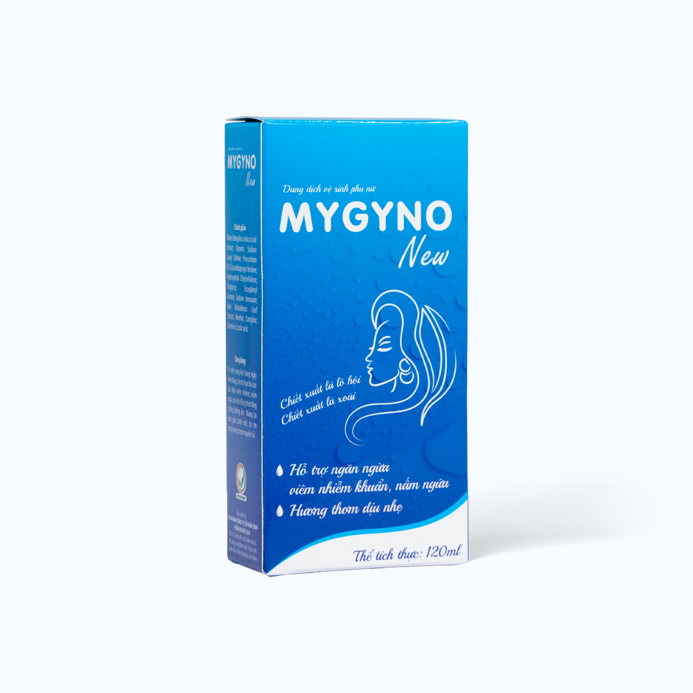 Dung dịch vệ sinh phụ nữ Mygyno (Chai 120ml)