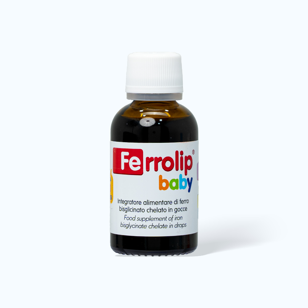 Siro FERROLIP Baby bổ sung sắt hữu cơ (Lọ 30ml)