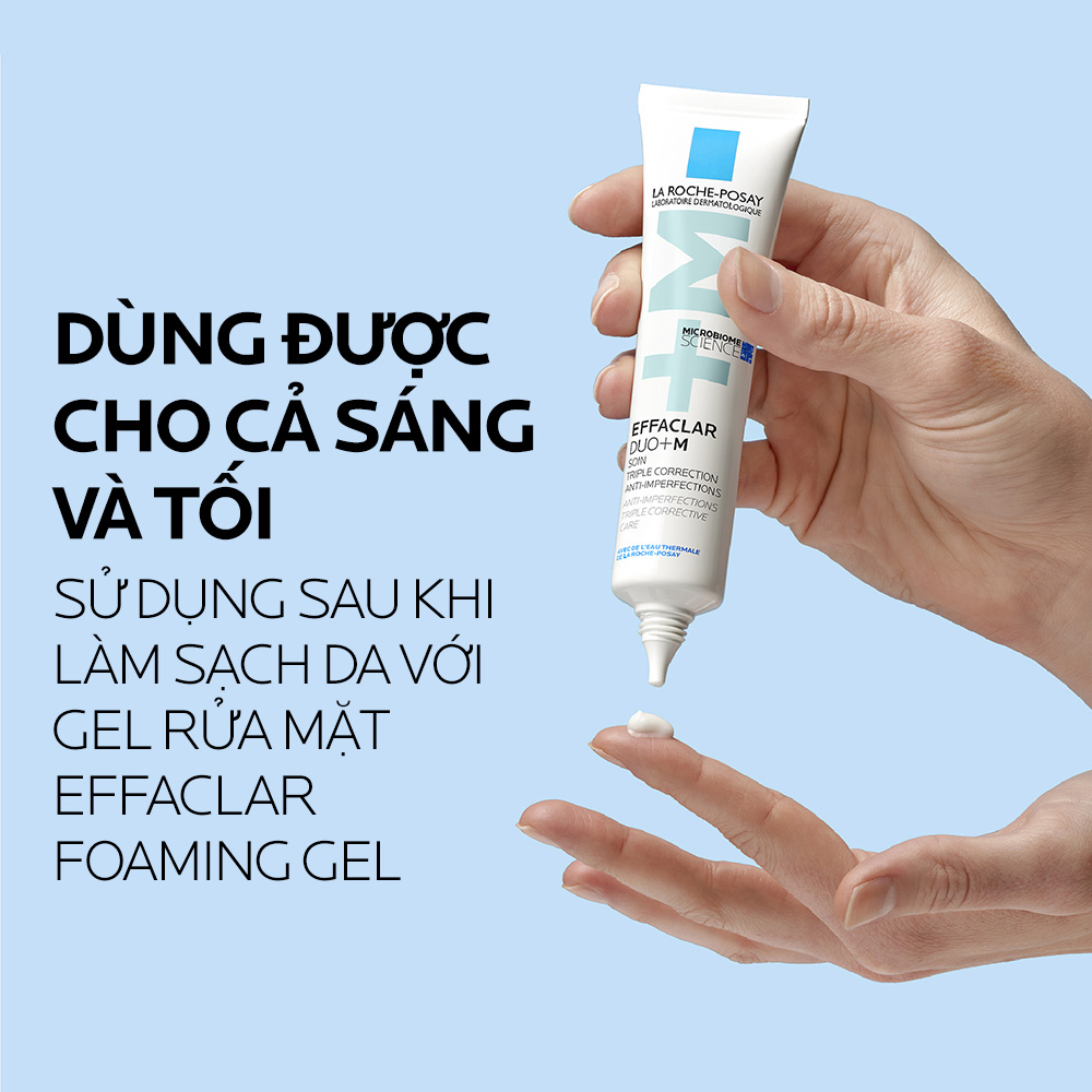 Kem hỗ trợ giảm mụn LA ROCHE POSAY Effaclar Duo+ (Tuýp 40ml)