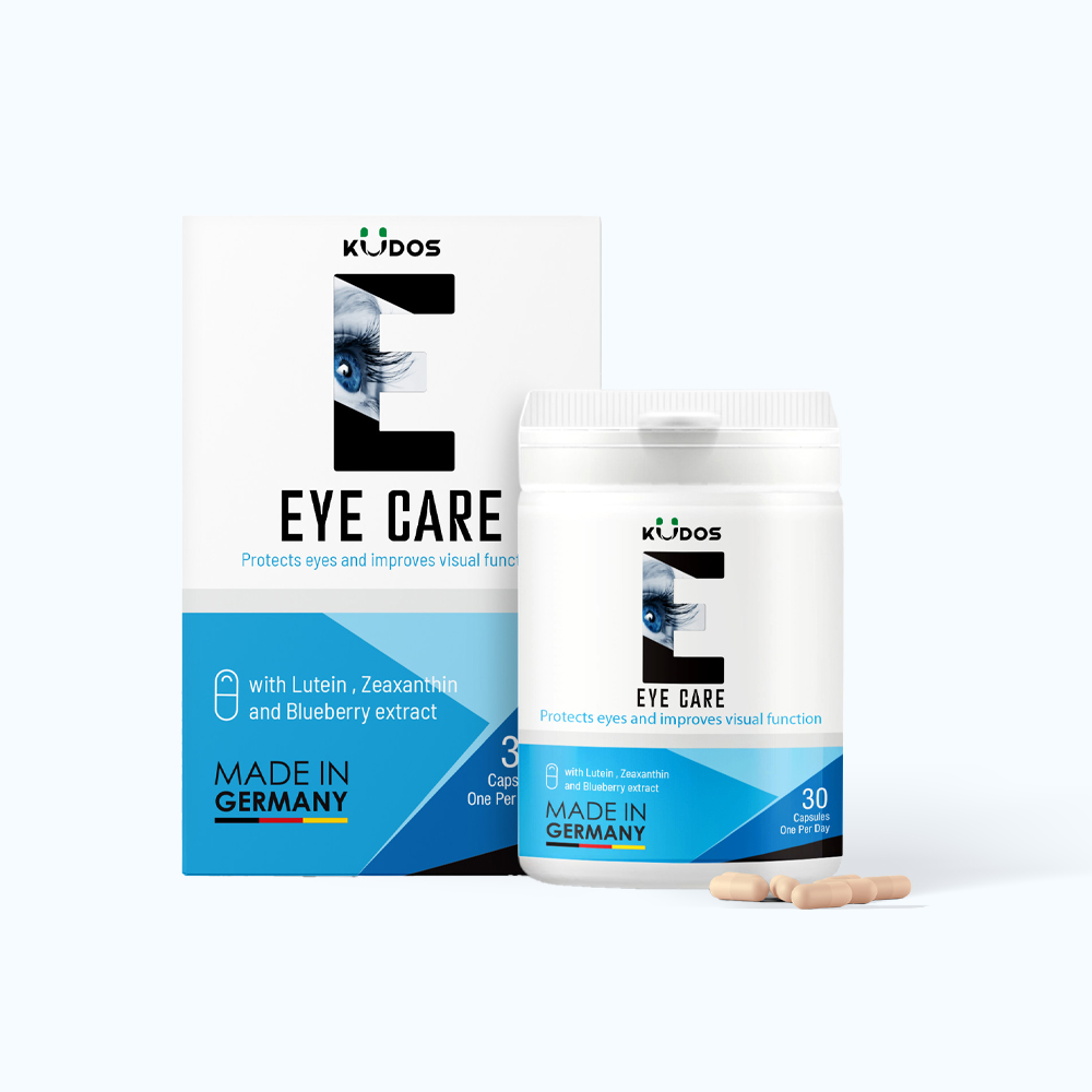 Viên uống Kudos Eye Care Hỗ trợ mắt (Hộp 30 viên)