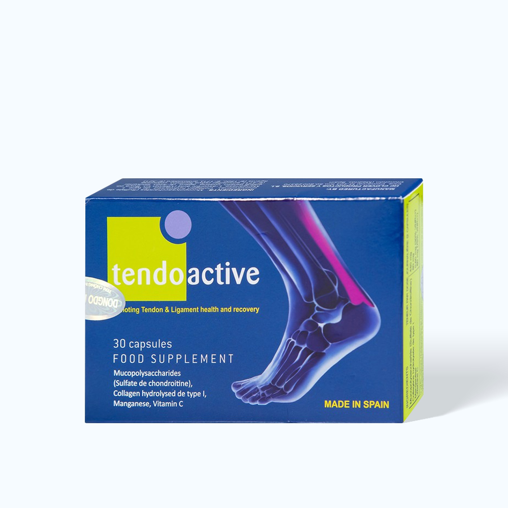 Viên uống HC CLOVER Tendoactive Bioiberica hỗ trợ dây chằng (Hộp 30 viên)