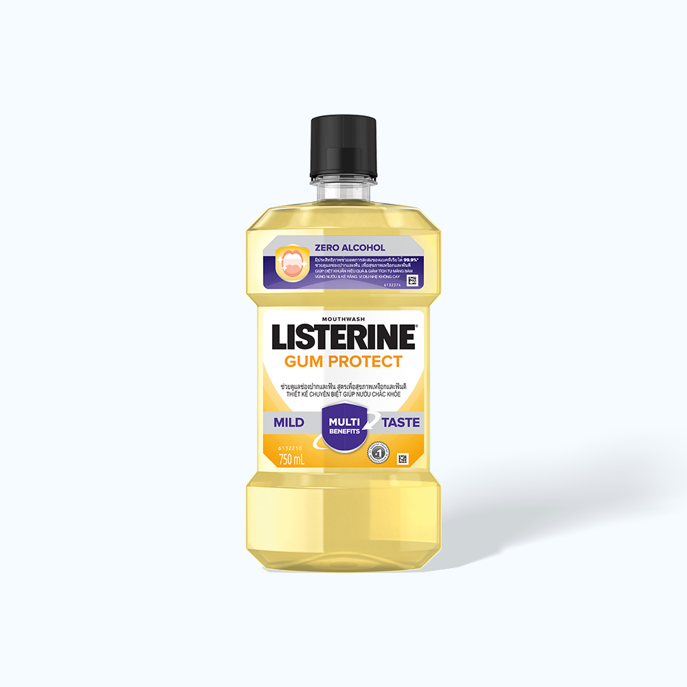 Nước Súc Miệng LISTERINE Gum Care Giúp Nướu Chắc Khỏe (Chai 750ml)