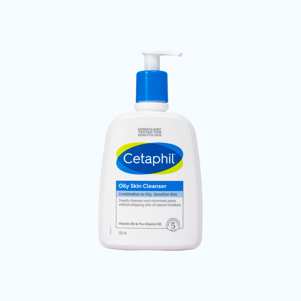 Sữa rửa mặt cho da dầu Cetaphil Oily Skin Cleanser (500ml)