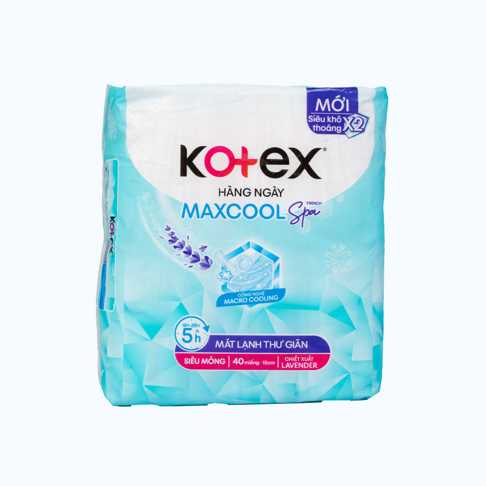 Băng vệ sinh hàng ngày Kotex Cool (20 miếng)