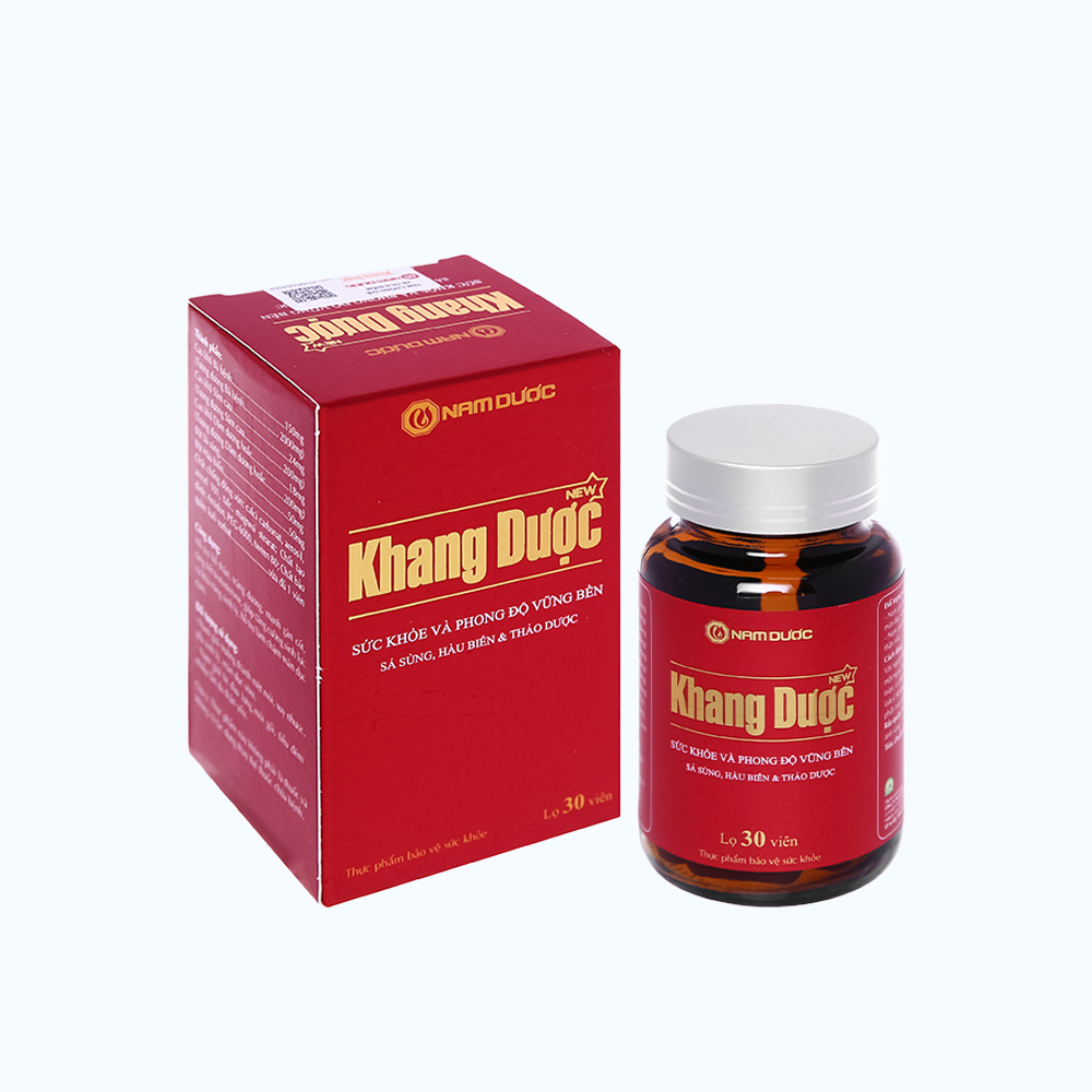 Viên uống NAM DỰOC Khang Dược hỗ trợ sinh lý nam (Hộp 30 Viên)